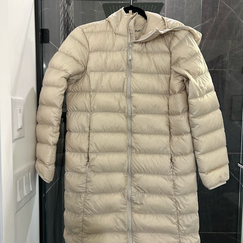TNA Cream Packable Puff Jacket